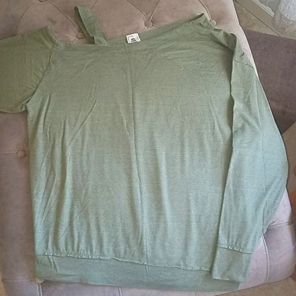 Free People Green Top We The Free - Picture 2 of 6
